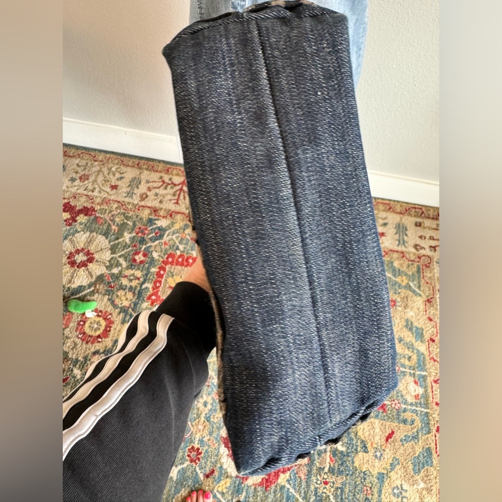 Horse Denim Embroidered Crossbody Bag - Picture 9 of 9